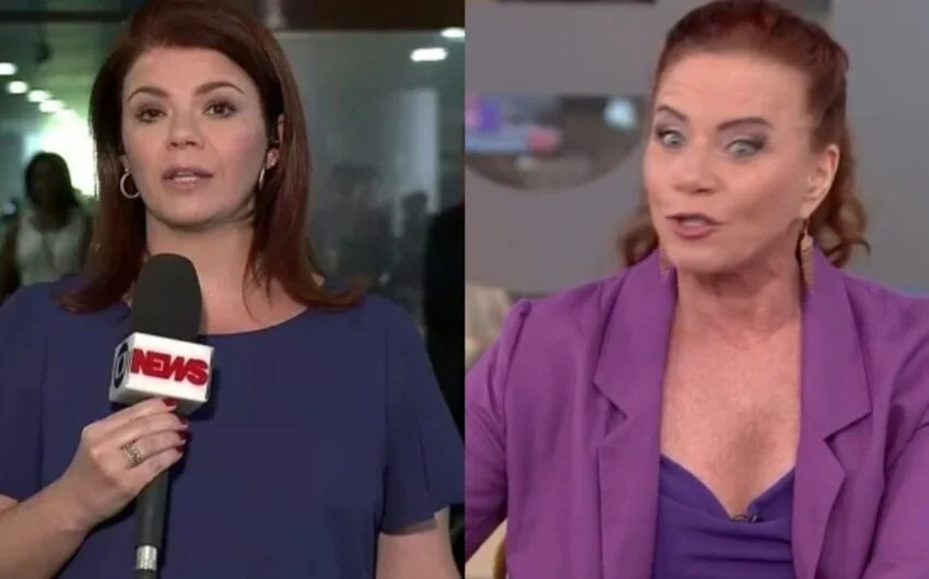 Jornalista da TV Globo fala palavrão ao vivo, apresentadora não aguenta e ri; veja o vídeo
