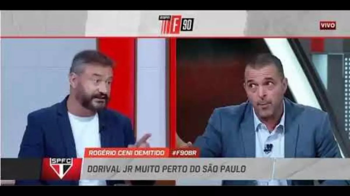 Comentaristas da ESPN se desentendem, ao vivo, por causa de Rogério Ceni