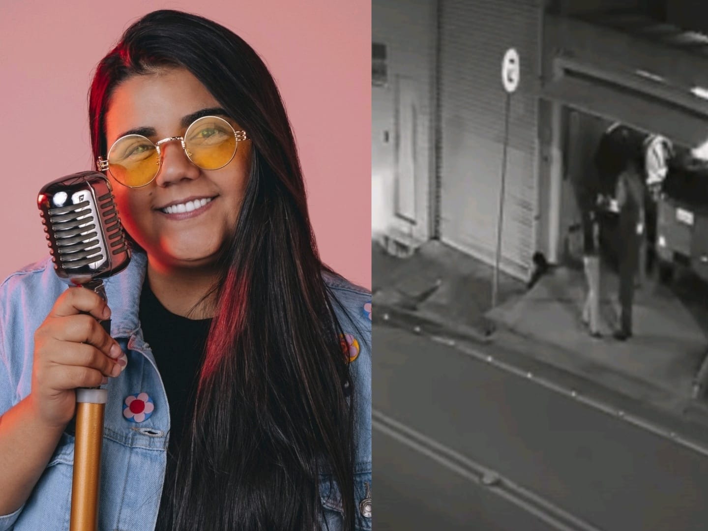 Cantora Yasmin Santos é agredida por assaltantes na porta de casa