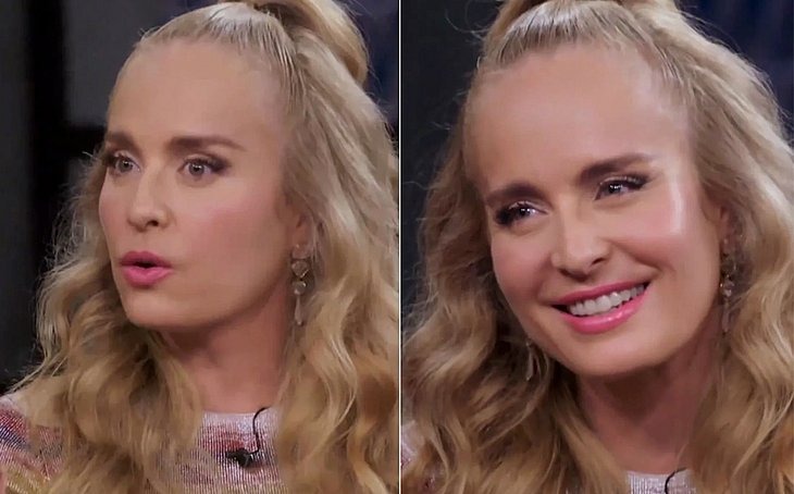 Angélica presenteia a mãe de 79 anos com um vibrador