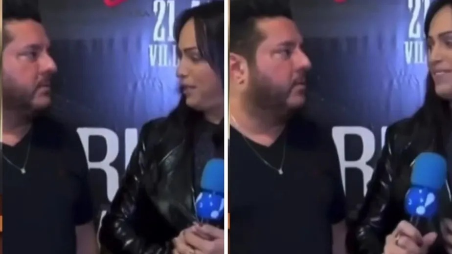 Bruno, da dupla com Marrone, se desculpa com repórter trans após perguntar se ela tem “pau”