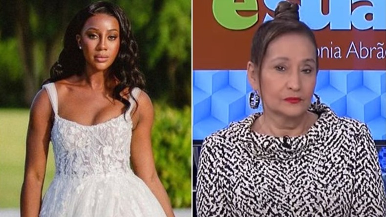 Sonia Abrão critica vestido de casamento de Camilla de Lucas e ela rebate: “Não tem caráter”