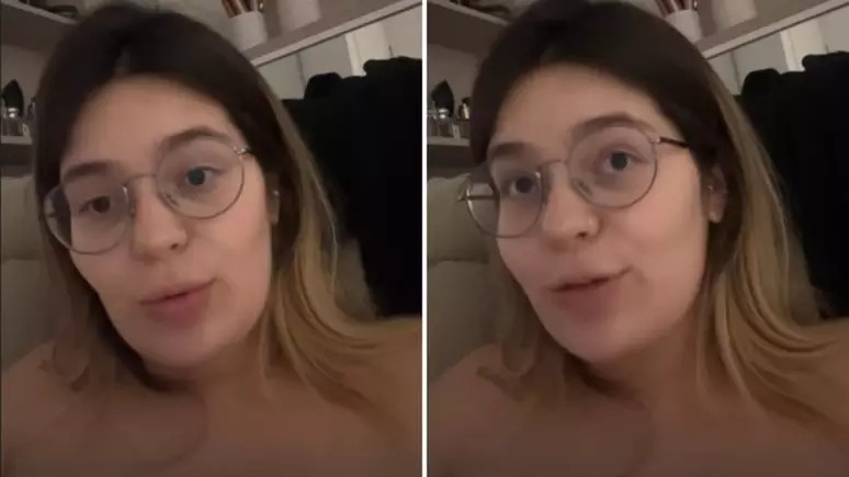 Viih Tube faz colar com o próprio leite materno