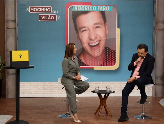 Geraldo Luís participa do “Melhor da Tarde” e desabafa: “Rodrigo Faro não é meu amigo”