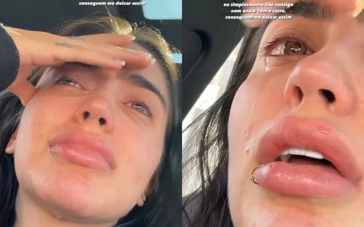 MC Mirella se irrita com Leo Dias novamente e dispara: “Qual é o problema?”