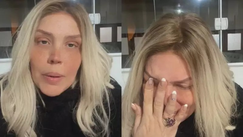 Simony cai no choro ao receber resultado de exame: “É muito difícil”
