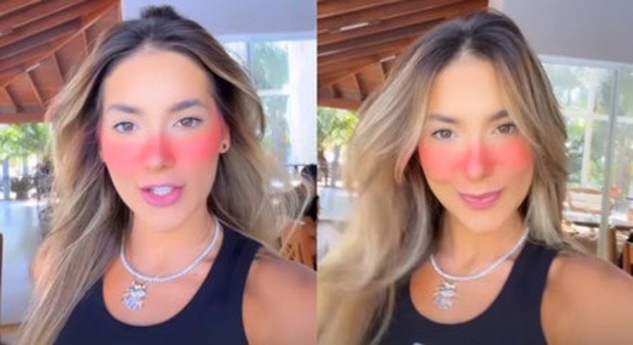 Virgínia Fonseca vira piada na internet ao aparecer com muito blush no rosto