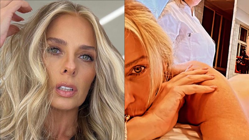 Adriane Galisteu aparece pelada após críticas de querer aparecer