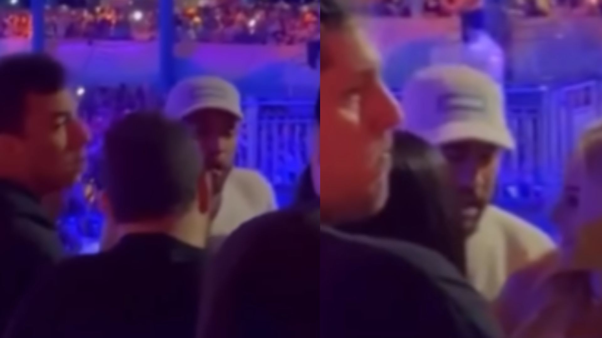 Neymar quase agride homem durante discussão; assista