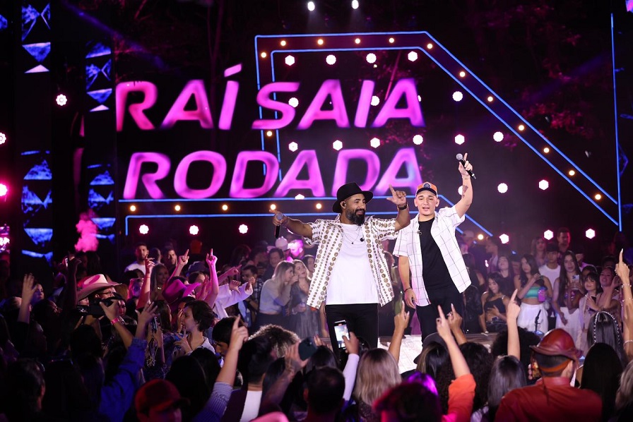 Raí Saia Rodada grava DVD em Goiânia e recebe astros da música