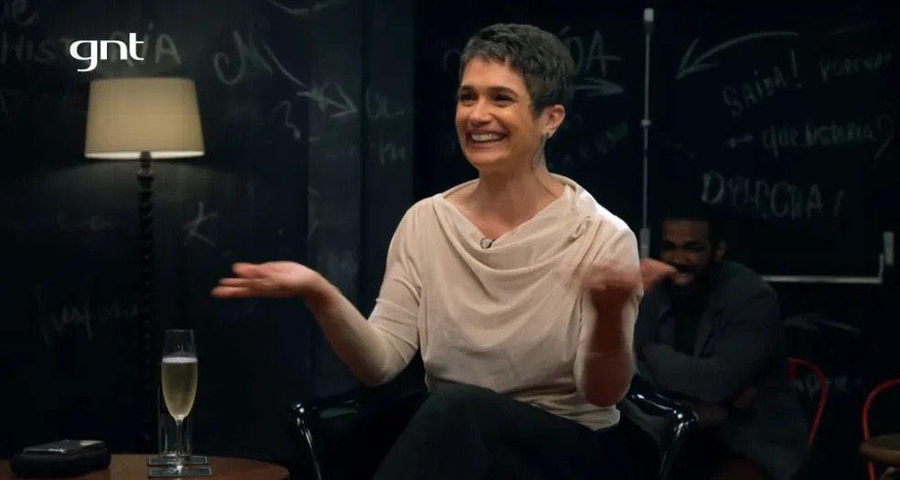 Retomando a carreira de atriz, Sandra Annenberg fala sobre cena de nudez com Edson Celulari