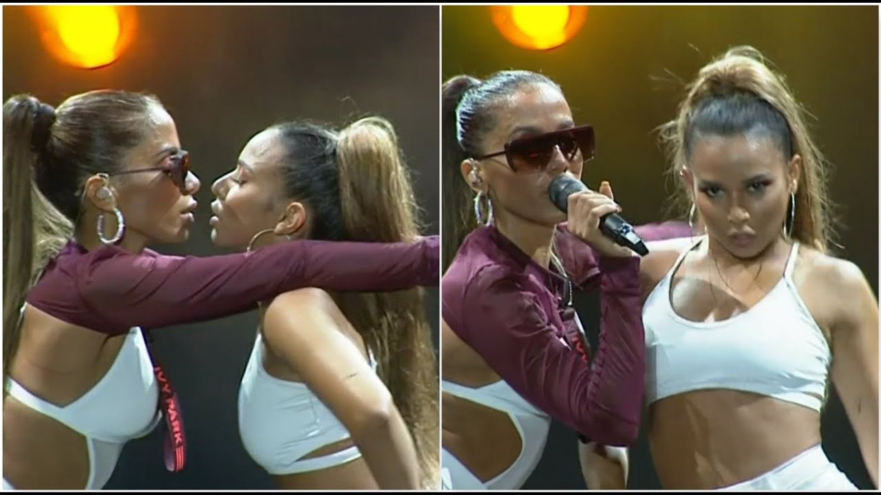 Bailarina revela suruba com Anitta