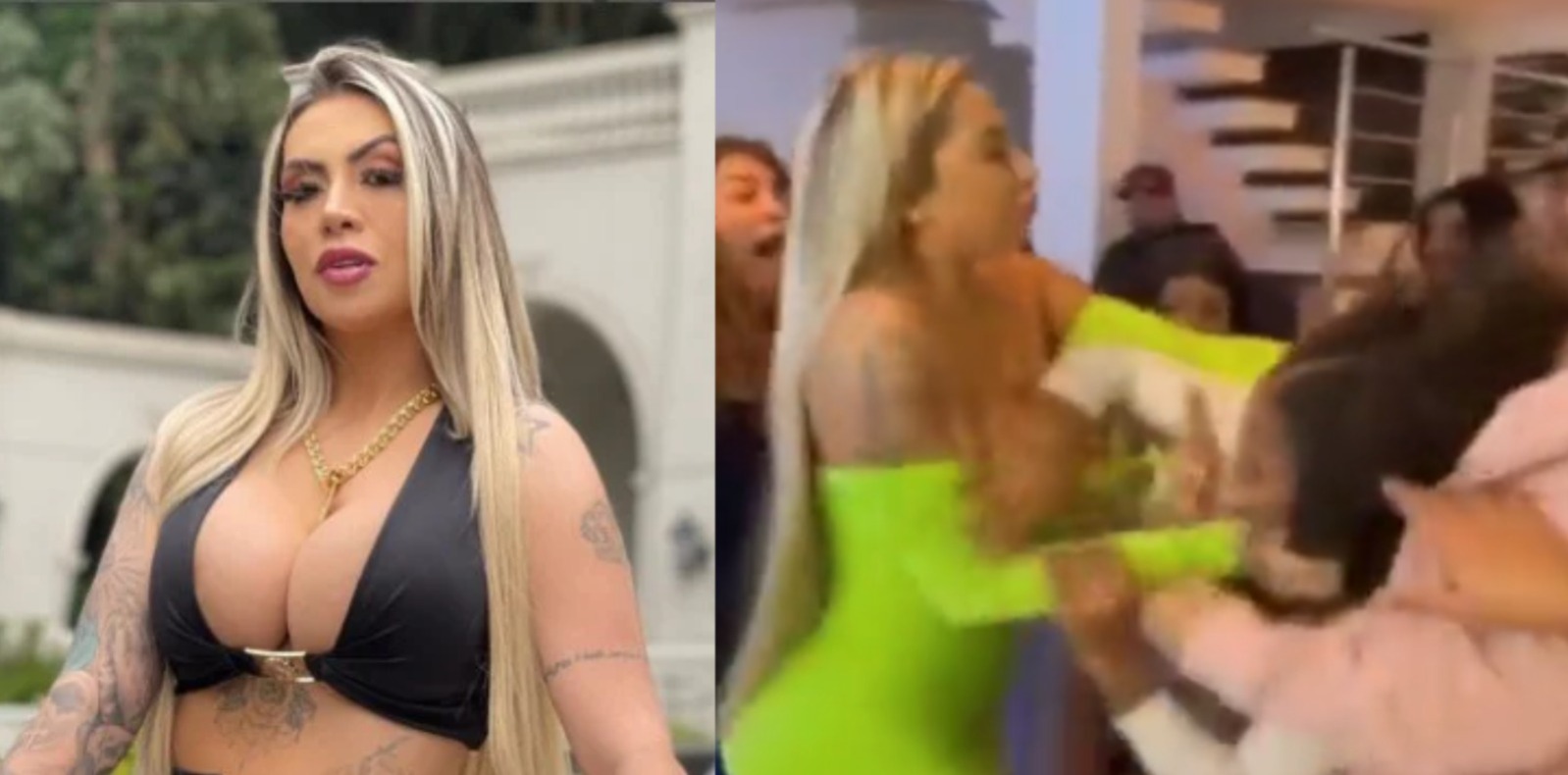 Em briga, Juju Ferrari dá tapa na cara de influencer