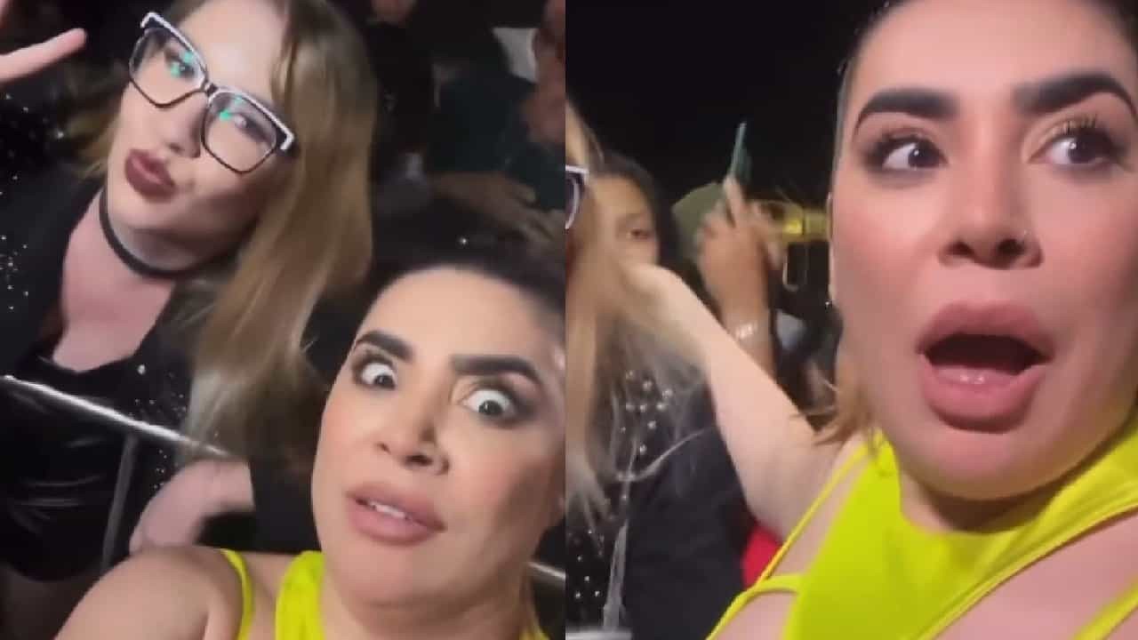 Naiara Azevedo se assusta com sósia de Marília Mendonça: “Minhas pernas estão bambas”