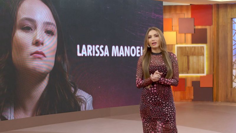 Patrícia Poeta manda recado aos pais de Larissa Manoela