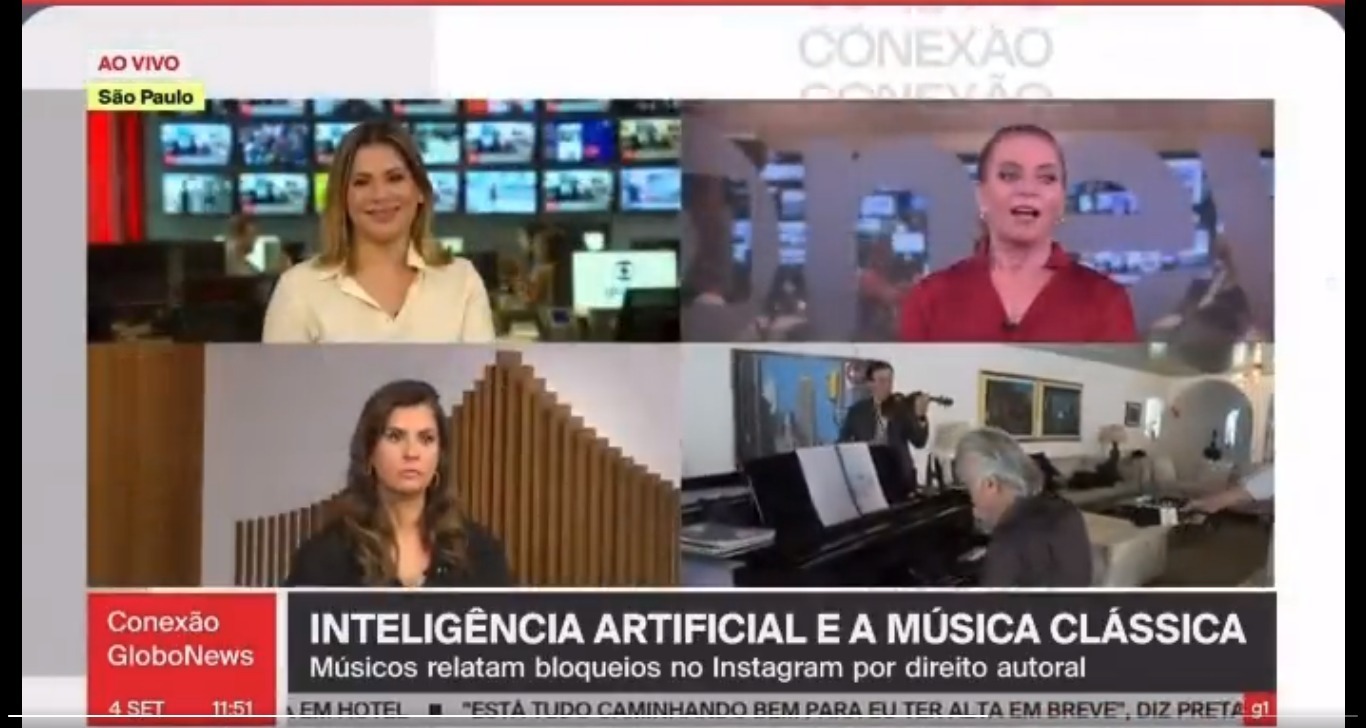 Comentarista fala palavrão, ao vivo, e surpreende apresentadoras da GloboNews