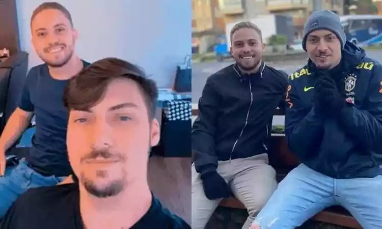 Após negar romance, vídeo de Renan Bolsonaro agarrado com ex-assessor viraliza