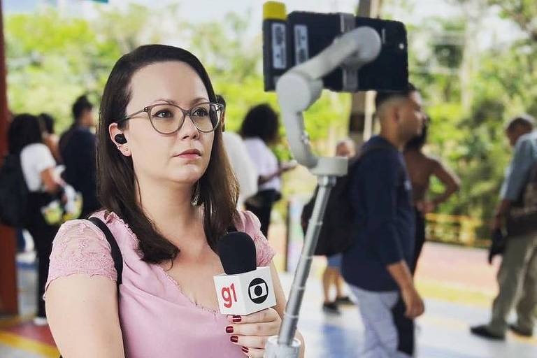 Repórter da TV Globo é assaltada durante transmissão ao vivo