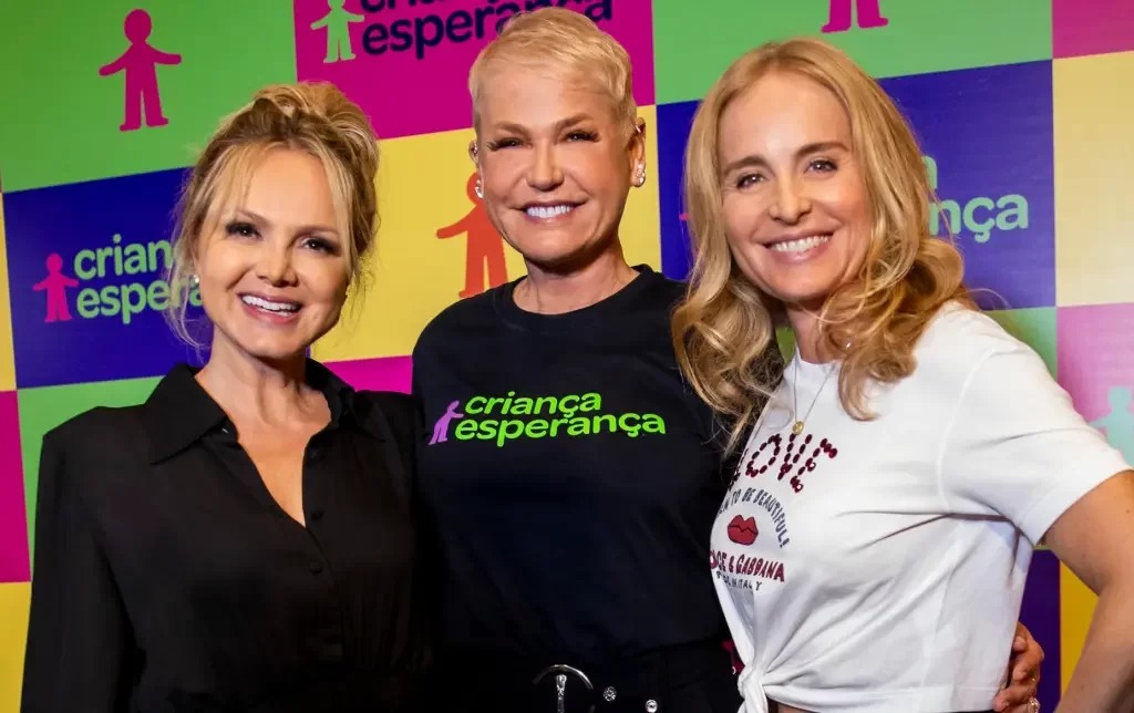 Reencontro? Eliana, Xuxa e Angélica estarão no Teleton 2023