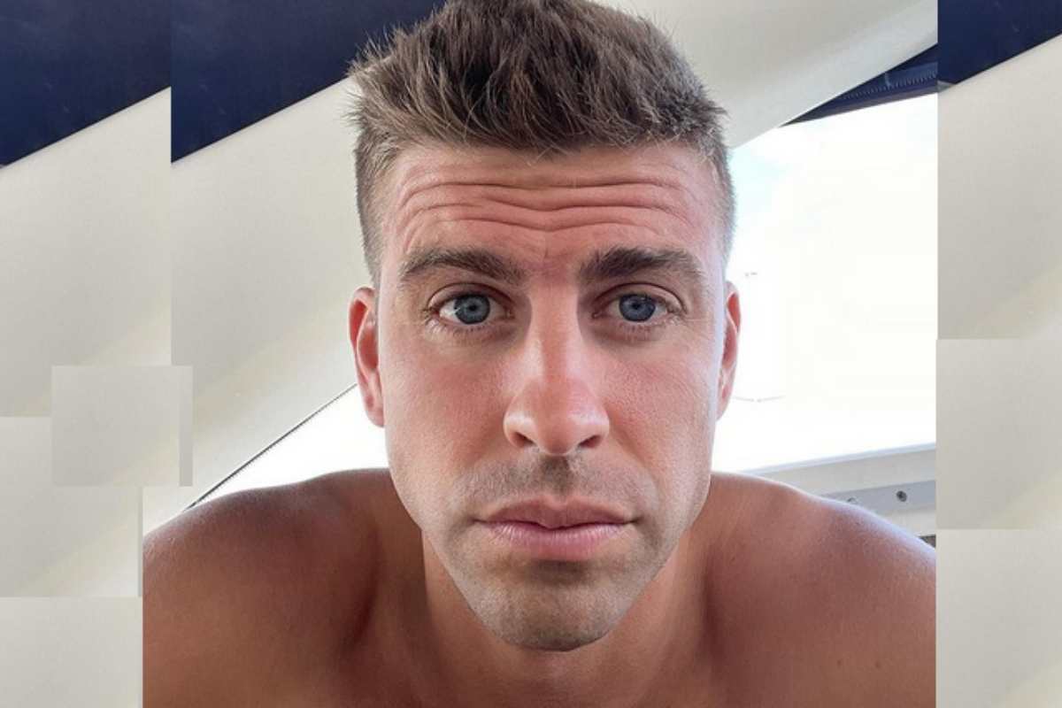 Piqué cai de uma altura de 2 metros em buraco durante evento