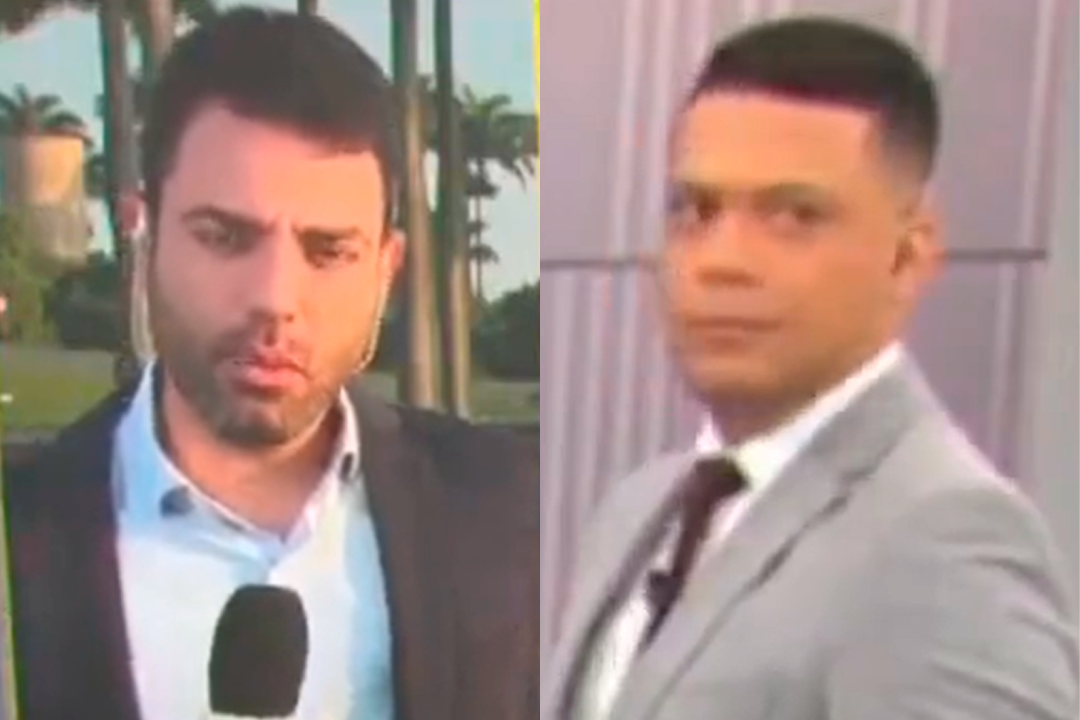 Repórter da Globo se confunde e chama âncora de “fralda geriátrica”