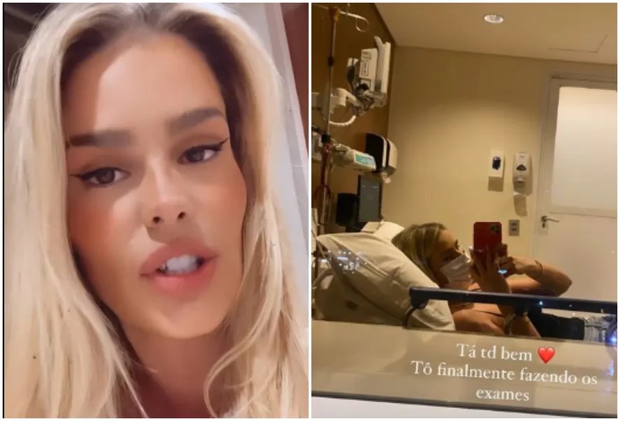 Yasmin Brunet fratura costela após realizar exercício em academia