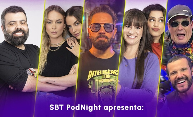 SBT anuncia estreia do programa “SBT PodNight”