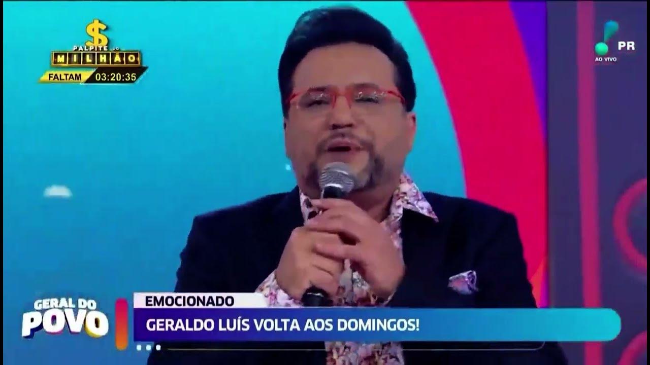 Geraldo Luís interrompe programa e faz oração, ao vivo, pela cura do câncer de cantor