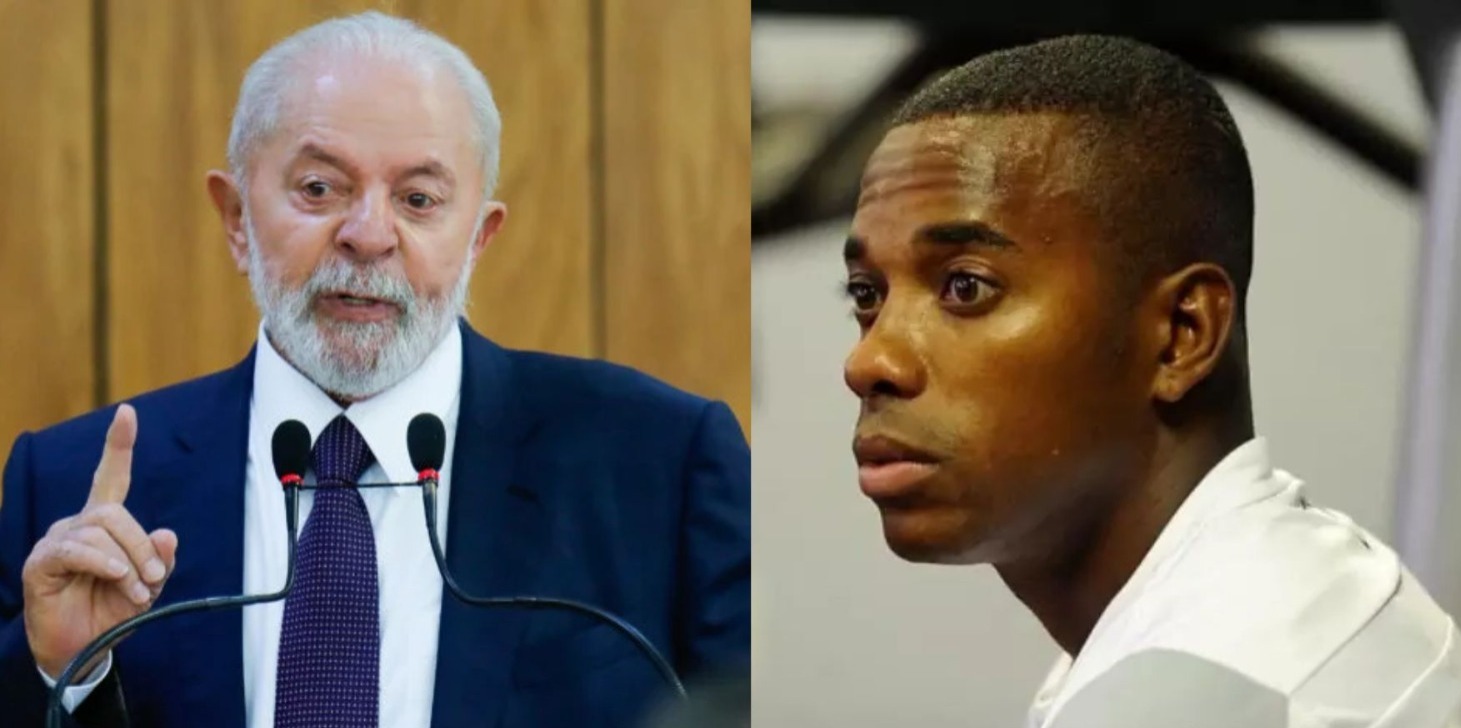 “Cria vergonha, Robinho”, dispara Lula ao defender que jogador cumpra pena no Brasil