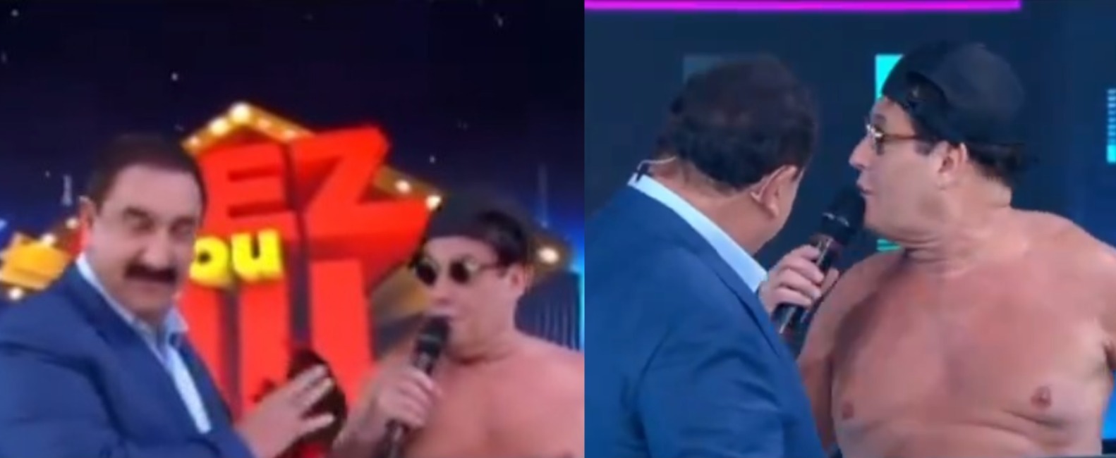 Sérgio Mallandro aparece sem roupa no SBT e dispara: “Eu só vou ficar pelado agora”