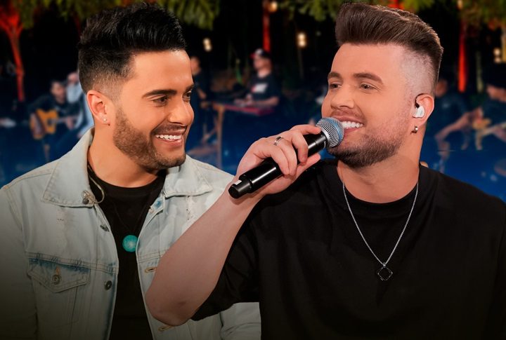 Wesley & Conrado grava projeto marco zero em Goiânia
