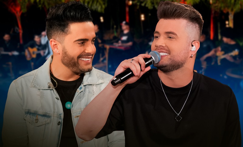 Wesley & Conrado grava projeto marco zero em Goiânia