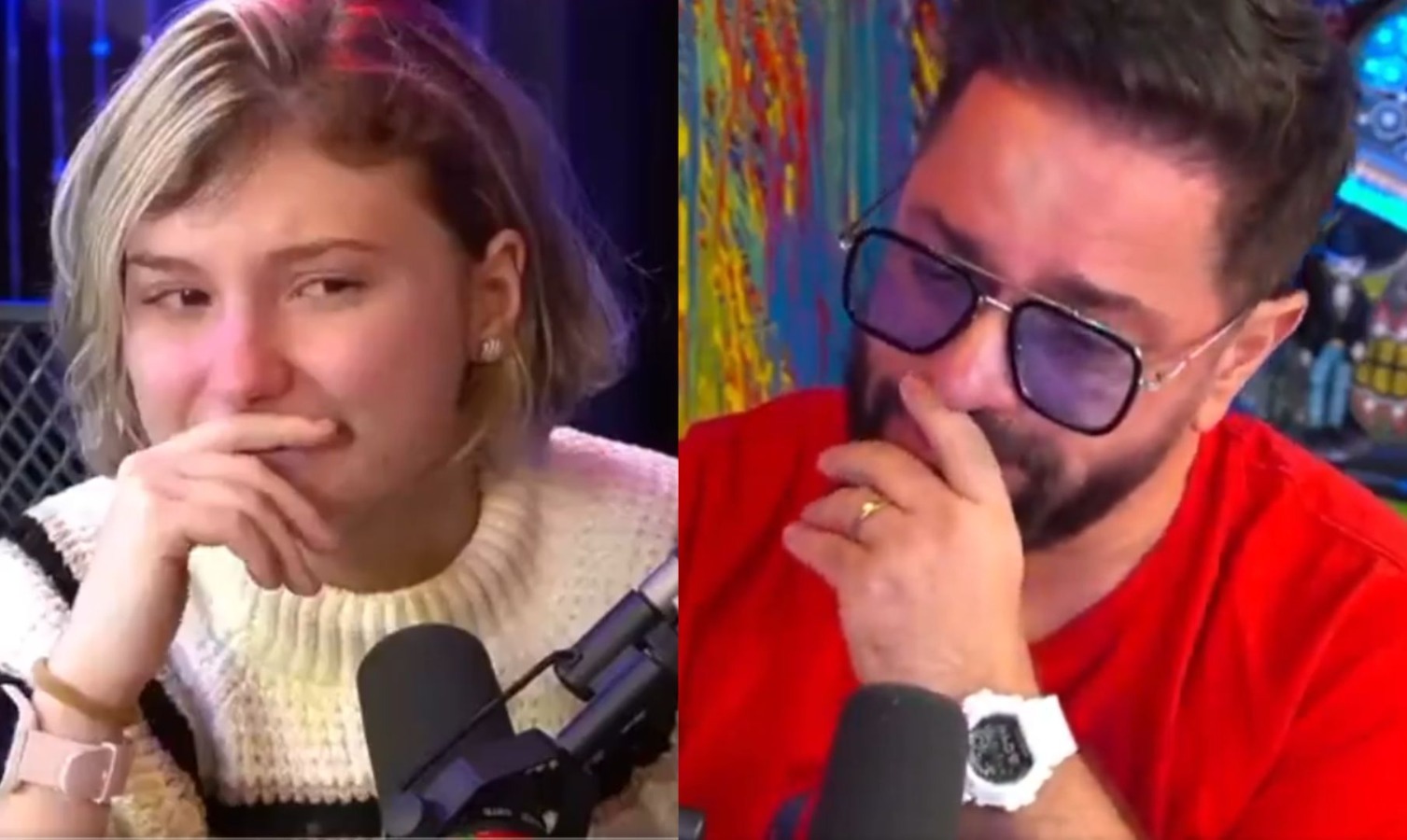 Influencer com câncer terminal faz declaração emocionante e apresentador cai no choro