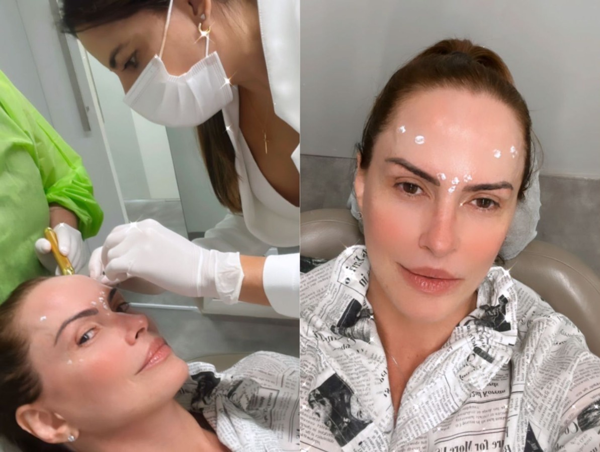 Núbia Oliiver revela segredo para uma pele jovem