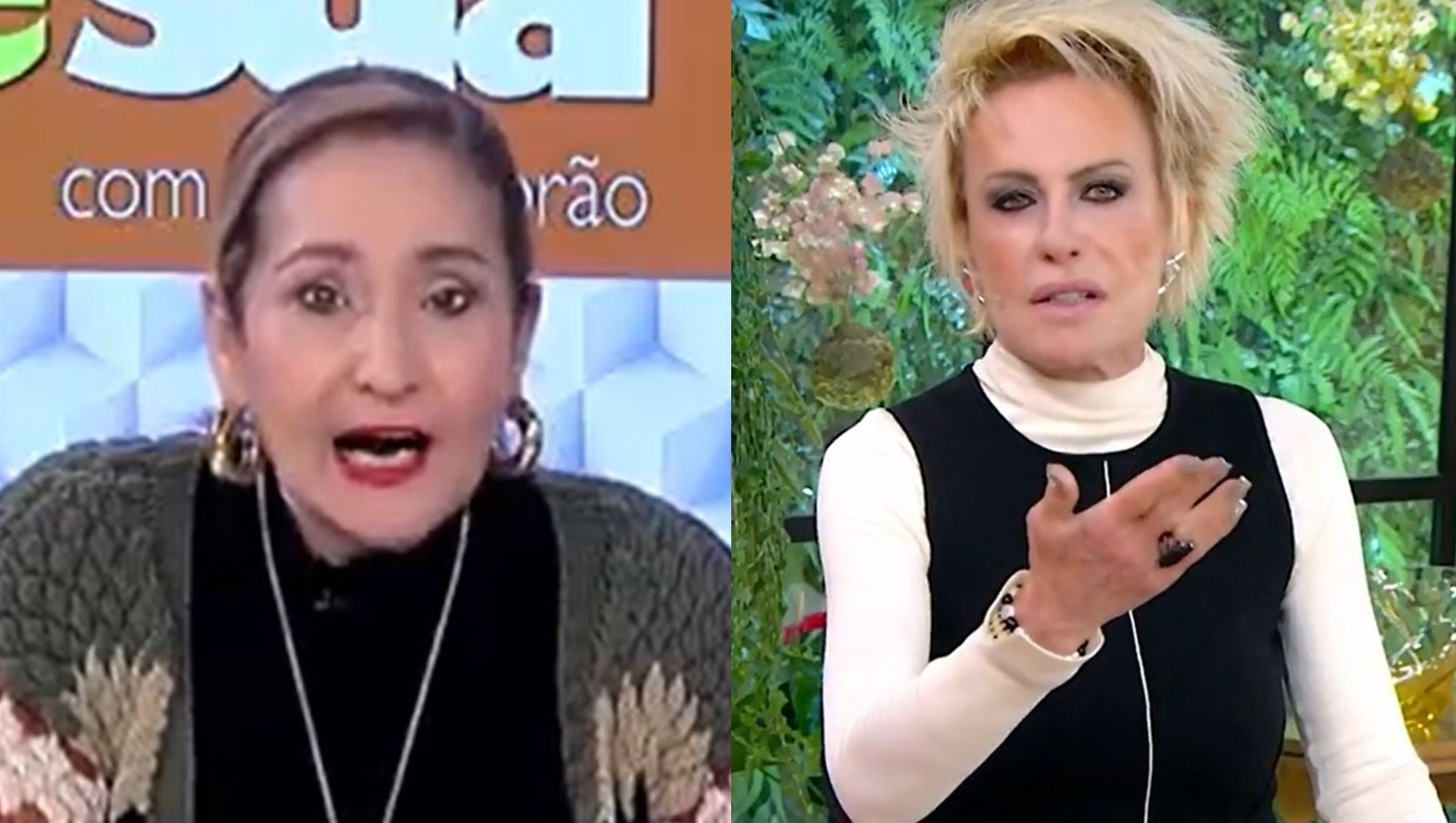 Sonia Abrão solta o verbo e critica Ana Maria Braga: “Papelão”