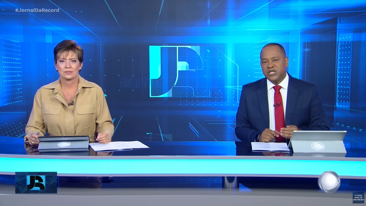 “Jornal da Record” registra o triplo de audiência do “SBT Brasil”