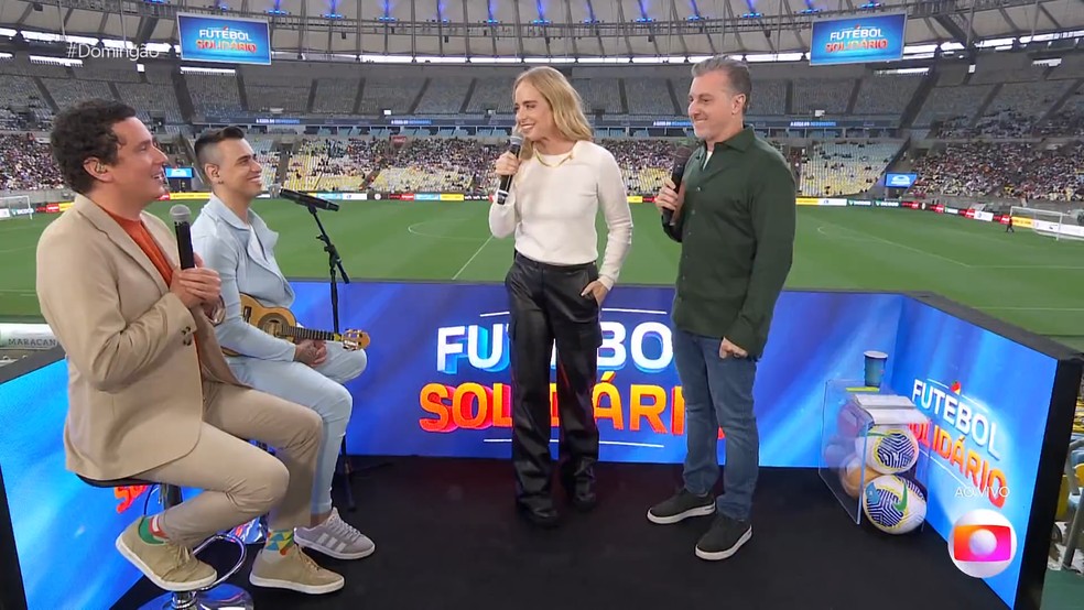 Cobertura e transmissão do “Futebol Solidário” elevam audiência da TV Globo em todo o Brasil