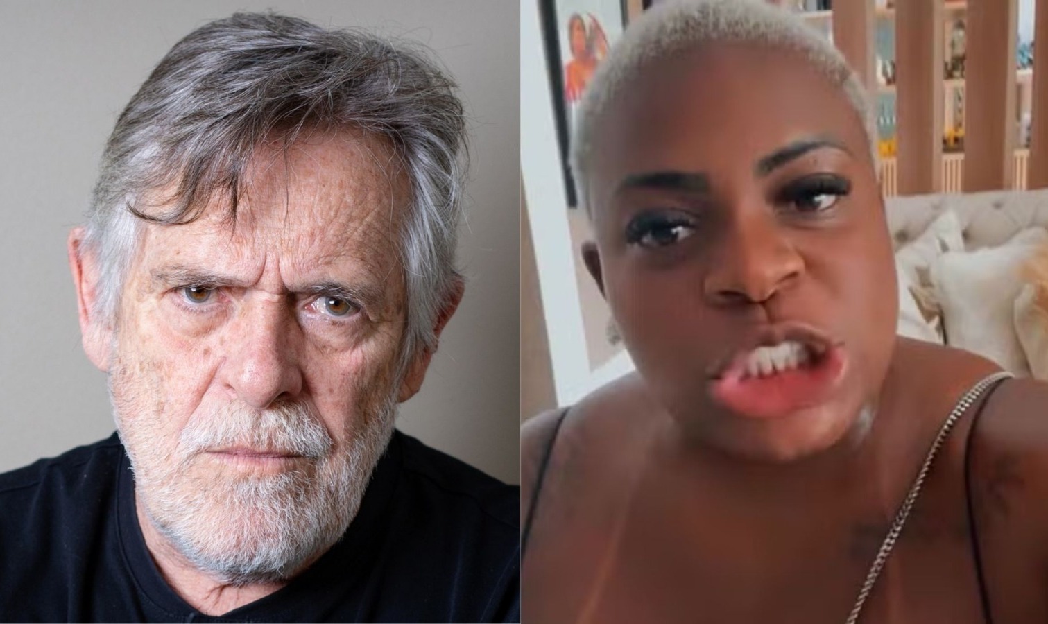 José de Abreu se irrita e xinga Jojo Todynho: “Vai sifud*”