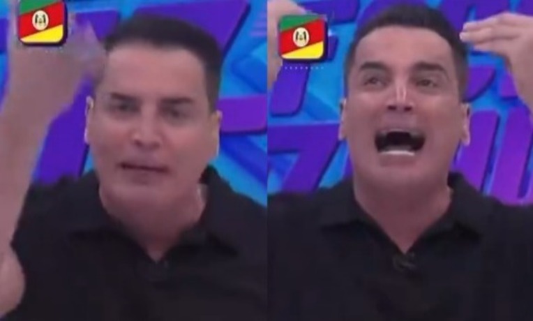 Durante o “Fofocalizando”, Leo Dias se revolta com o SBT e detona a emissora