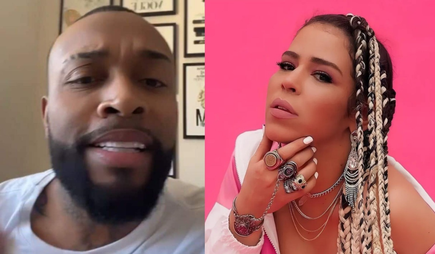 Nego Di chama Flora Matos de “Cadela” e rapper dá resposta