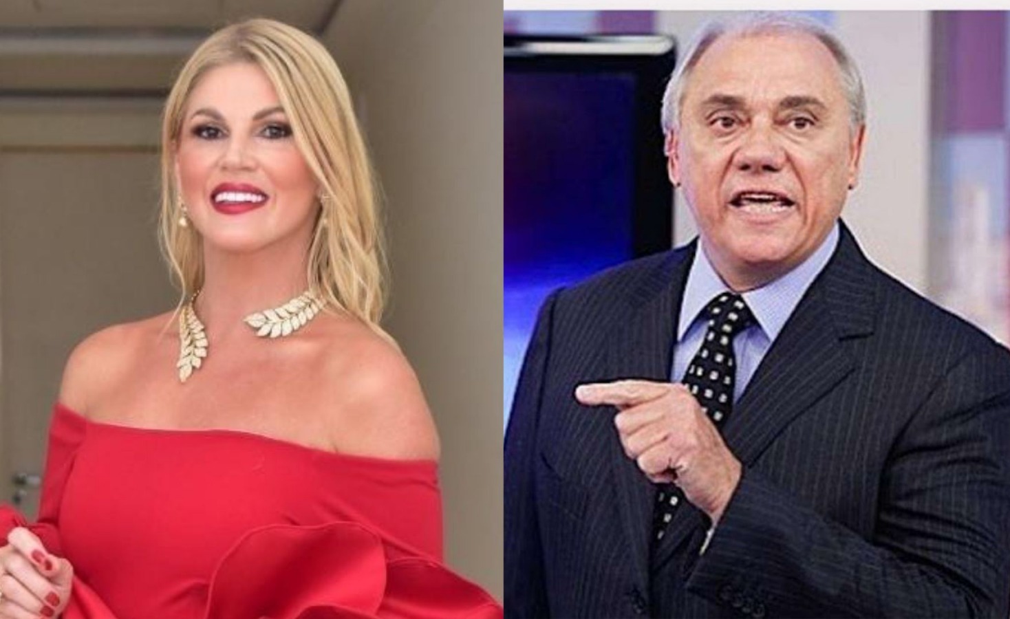 Val Marchiori diz que não sabia da morte de Marcelo Rezende e dá risada ao saber sobre o falecimento