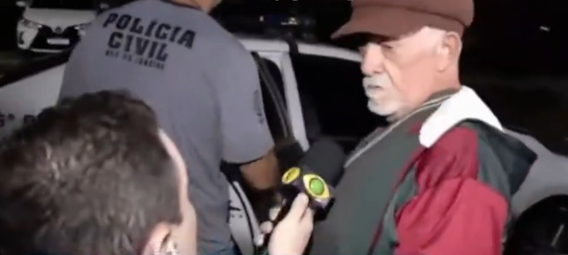 Policial corrige repórter da Band após gafe