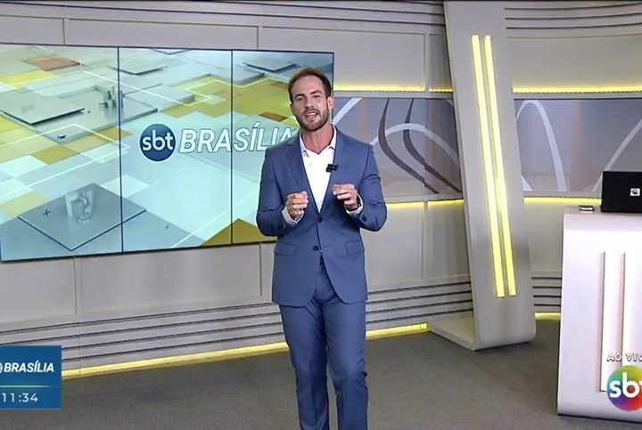 Com Daniel Adjuto, “SBT Brasília” perde para a Band e estreia em quarto lugar na audiência