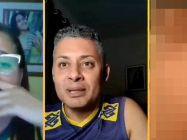 Homem perde a linha e mostra partes íntimas durante entrevista ao vivo