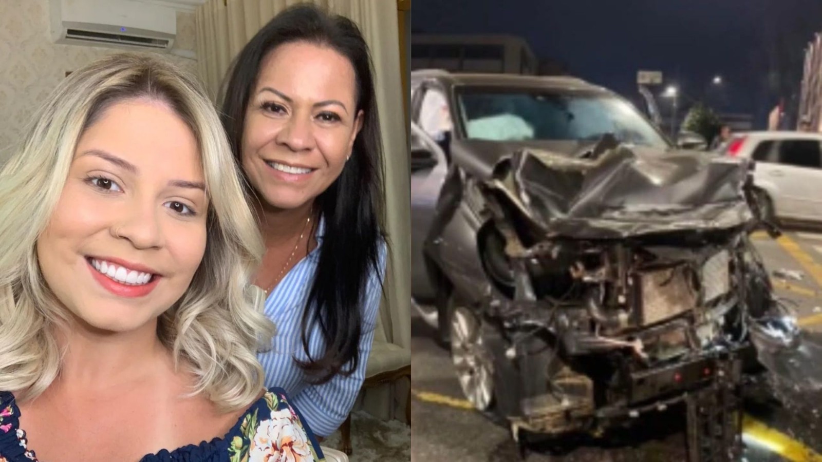 Mãe de Marília Mendonça sofre grave acidente de carro