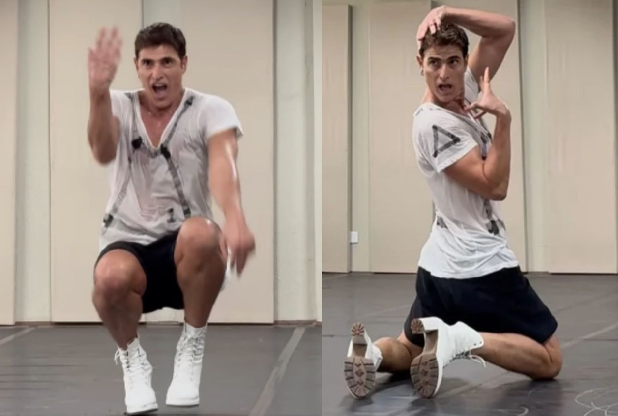Reynaldo Gianecchini se prepara para musical onde interpreta Drag Queen