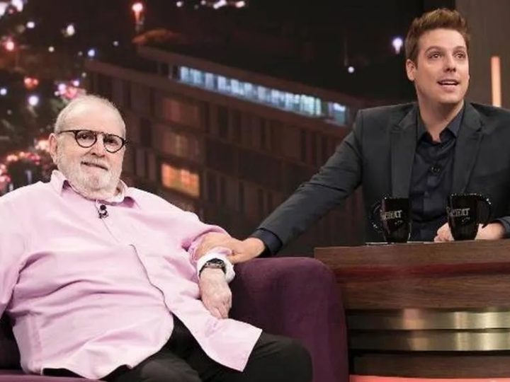 Fábio Porchat chora ao lembrar de relação conturbada com Jô Soares