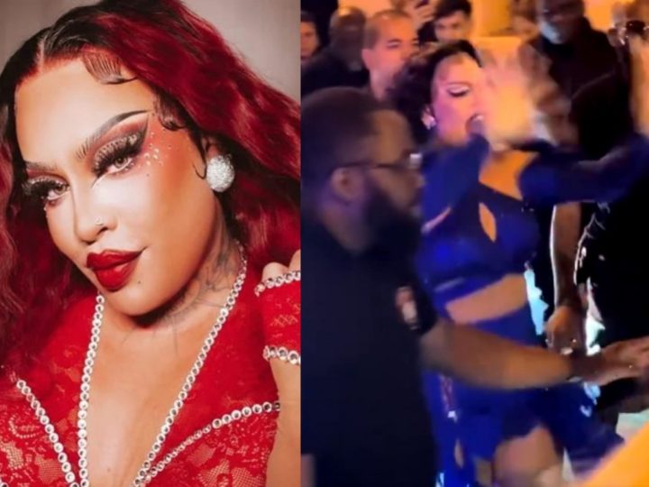 Gloria Groove é criticada após empurrar fã que queria tirar selfie em evento na França