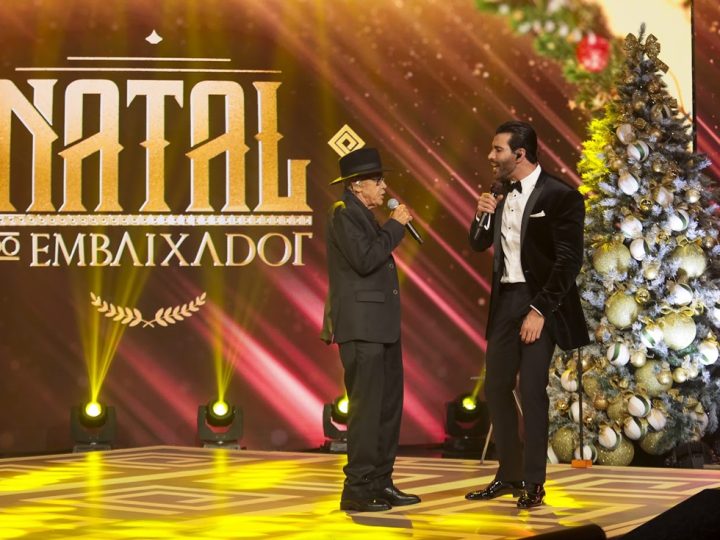 Gusttavo Lima grava “Natal do Embaixador” no SBT