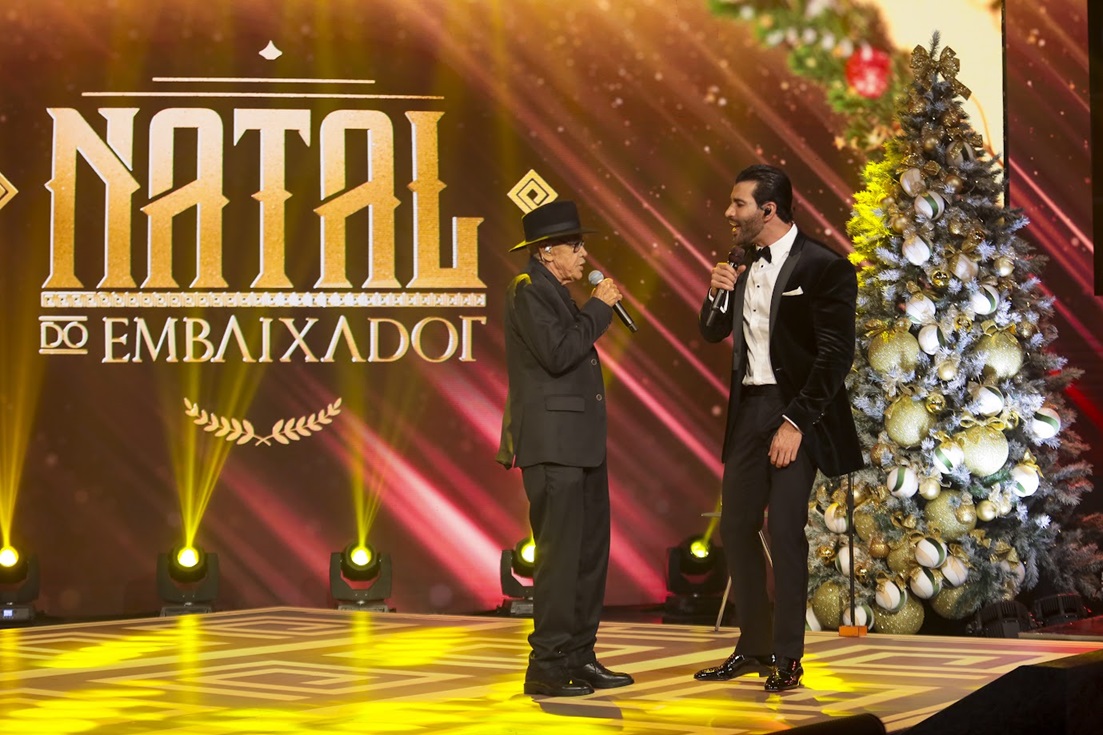Gusttavo Lima grava “Natal do Embaixador” no SBT
